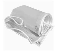 YWBXSHKD BâChe Transparente ImperméAble 0.8x1m, 400g/M² RéSistant à La DéChirure BâChe De Protection éTanche, Pluie-Isolation des Plantes-RéSistant à PoussièRe, pour Jardin Terrasse