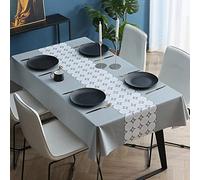 YWBXSHKD Nappe en Toile CiréE 80x120cm, Nappe Table ImperméAble en PVC, Nappe De Jardin Lavable en Toile CiréE Rectangulaire, Taille SéLectionnable