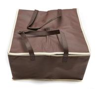 YWCulitivo Sac de livraison de nourriture isotherme en tissu non tissé étanche pour pizza pour camping à emporter grande capacité 35,6 cm conteneur de stockage au chaud et au froid café 44 x 44 x 25