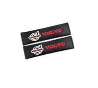 YWDRE 2 Pièces Housses de Ceinture de Sécurité Auto pour Volvo S60 III V60 II 2018-, Voiture Protège Ceinture de Sécurité Coussin