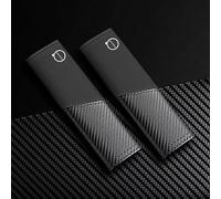 YWDRE 2 Pièces Housses de Ceinture de Sécurité Auto pour Volvo V40 2018-, Voiture Protège Ceinture de Sécurité Coussin,A