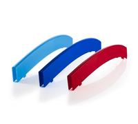 YWDRE 3 Pièces Bandes de Calandre Avant pour Voiture pour BMW X3 2007-2010, Bandes de Garniture de Calandre Accessoire Auto