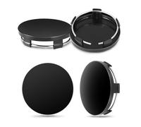 YWDRE 4 Pièces Auto Cache Moyeux pour Seat Ibiza 6F 2017-2022 2023, Bouchon de Jante Cache Moyeu Centre Roue Enjoliveurs Centre Jante Capuchons,A- 60mm