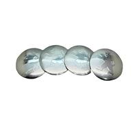 YWDRE 4 Pièces Autocollants Cache Moyeu pour Peugeot 807, Autocollant avec Emblème Centre de Jante Couvercle de Moyeu Badge Autocollants Voiture Accessoires,E-56mm