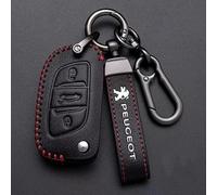 YWDRE Étui Clé Voiture avec pour Peugeot 207 Berline 2008 2009 2010-2014, Cas Couverture Voiture Porte Clef Voiture Sac Imperméable et Résistant Aux Rayures,A-B