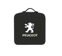 YWDRE Sac de Rangement pour Câble de Recharge Voiture Électrique pour Peugeot 3008 III e-3008 2023, Imperméable et Résistant aux UV, pour Voyage, Maison ou Garage,Black Square