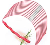 Yweller F016800181 Lot de 40 fils de rechange extra résistants pour coupe-bordure électrique Bosch ART 26 Combitrim, diamètre 2,4 mm, longueur 26 cm, recharge extra forte pour bobine de fil « Pro-Tap