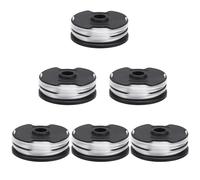 Yweller Lot de 6 bobines de fil de rechange pour coupe-bordure électrique et sans fil Parkside LIDL PRT 550 A1, A2, A3, A5, B6, PRTA 20-Li B2, C3, bobines de rechange Ø 1,6 mm, 2 x 5 m de longueur de