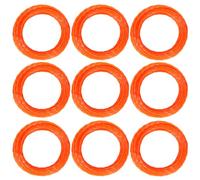 Yweller Tap&Go Lot de 9 fils de rechange extra résistants de 2 mm de diamètre pour débroussailleuse Makita DUR189, DUR191L, DUR191U, DUR192L, 42 m de fil pour débroussailleuse Makita 191D89-4
