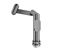 YWJFSA Robinet Cuisine Rabattable Mitigeur Évier à Poignée Unique Robinets Salle Bain Réglable en Hauteur Pivotable à 360°