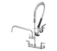 YWJFSA Robinet Mural Cuisine Douchette Robinet Cuisine Spring Mitigeur avec 2 Types De Jet Robinets Cuisine Flexible