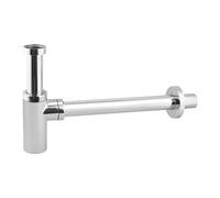 YWJFSA Syphon Cuisine Evier,Anti-odeur avec Orifice de NettoyageSiphon en T Réglable,Kit de Siphon de Vidange Siphon de Lavabo salle de bain