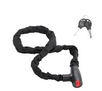 YWJLQH Antivol Chaîne Vélo Robuste Serrure Bicyclette Deux Clés Acier Manganèse Résistant Coupe Noyau Multiple Protection Adapté Vélo Équipement, Longueur 60 Cm