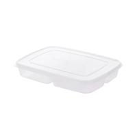 YWJLQH Boîte Alimentaire à 4 Compartiments, 710 | Plastique alimentaire, Récipient pr aliments, Optimition l'espace, Pr employés bureau