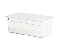 YWJLQH Boîte Rangement Sous Étagère, Tiroir , Long | Installation sans outil, Boîte multifonction, Organisation médicaments, Pour