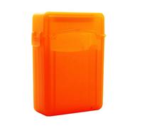 YWJLQH Boîtier Disque Dur Externe Conçu pour HDD SSD 2.5 Rangement Ordonné Anti-Rayures Protection Supérieure Distinguant Contenu Convenable pour, Orange