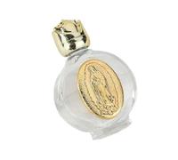 YWJLQH Bouteille D'eau Bénite avec Bouchon, Idéale Comme Cadeau, or