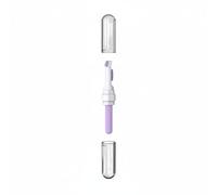 YWJLQH Brosse de Nettoyage Clavier Kit Brosse Multifonction Pointe Métal Éponge Flocage Outil Nettoyage en Profondeur Accessoire Compact pour Écouteurs, Violet, Ampoule 3-en-1