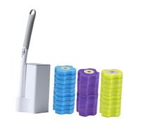 YWJLQH Brosse pour Cuvette de Toilettes, Système de Nettoyage pour Hôtels, Maisons et Particuliers.