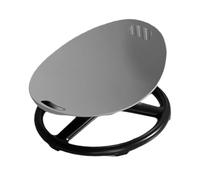 YWJLQH Chaise Pivotante Enfant Chaise Sensorielle Siège Rotatif Tabouret Enfant Jouet D'Équilibre Coordination Matériaux PP Métal Adapté Activités Physiques, Gris