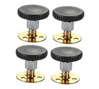 YWJLQH Ensemble de 4 Outils Anti-vibrations pour Cadres de Lit Réglables, Butées de Lit Antidérapantes Portables, Stabilisateurs Faciles à Installer, 41 Mm à 60 Mm