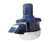 YWJLQH Éplucheuse de Raisins Électrique Autonome et Portable Machine à Éplucher Fruits Variés Appareil pour Ail et Tomates Cerises Démontage Pratique Adapté, Bleu