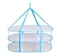 YWJLQH Étendoir à Pull Pliable Séchage Pull Filet de Séchage Mesh pour Pulls Maillots Serviettes Rangement Compact Convient pour Appartement Dortoir Espace, Trois Couches