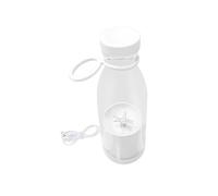 YWJLQH Extracteur de Jus Électrique Mélangeur Portable USB Six Lames Blender Compact pour Préparer Smoothie Jus Fruits Légumes Parfait Bureau Vo, Blanche