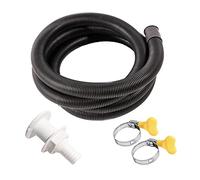 YWJLQH Kit D'Installation Pompe de Cale Tuyau Flexible Fixation Plastique Résistante Collier Acier Convient à La Navigation Utilisation en Bateau Plaisance