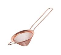 YWJLQH Passoire à Thé Petit Tamis de Passage à Mailles Coniques, or Rose