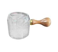 YWJLQH Pichet En Verre pour Café Expresso, Idéal pour Les Restaurants, Les Cafés, La Maison et La Cuisine, 150ml