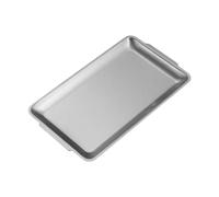 YWJLQH Plateau de Service En Métal pour Aliments et Collations, Organisateur Rectangulaire pour événements, 32cmx16cm