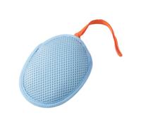 YWJLQH Pochette à Savon En Maille pour Femme, Idéale pour Les Vacances, La Salle de Sport Ou La Douche, Bleu