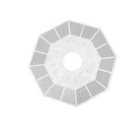 YWJLQH Règle pour Moulin à Café, Guide de Taille de Mouture, Accessoire de Mesure Professionnel pour Moudre Les Grains de Café, Du Plus Plus Grossier, Bagua