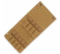 YWJLQH Sac à Épices Camping Pliable, 卡其色, 单包