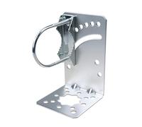 YWJLQH Support de Mât D'Antenne Universel Accessoires de Montage pour Poteau D'Antenne Support de Pôle avec Étrier en Fer Multifonction Adapté à Installation, Style B