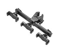YWJLQH Support de Téléphone Clip de Fixation Support pour Vlogging Adaptateur pour Trépied avec Mâchoire Flexible et Rotative Adapté pour La Création de Con, Trois