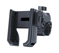 YWJLQH Support Téléphone Support Guidon Universel Vélo Adaptateur Antichoc Orientation Réglable Accessoire pour Usagers Cycles Scooters, Noir