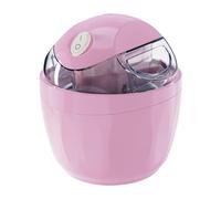 YWJLQH Yogourt Machine Appareil Gelato Smoothie Électrique Compact Mini Facile à Utiliser Matériaux Sûrs Convient Famille Préparation Boisson Maison Café Res, Rose