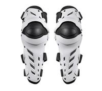 YWMJZEU 2 Pièces Genouillère Engin Motorisé Absorbant les Chocs Protège-Tibia Engin Motorisé Ajustable Protection Genou Jambe pour Course, Array, Blanc