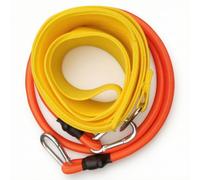 YWMJZEU Aide d'Entraînement au Tennis Sangle Élastique Cordon Réglable Harnais Carabiner la Rotation du Buste et de Frappe Adaptée à l'Échauffement Individuel Exercices de Volée Pratique en Dehors