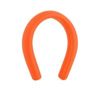 YWMJZEU Anneau Cou Lesté Souple Poids Cou Hydrodynamique Lest pour Apnéistes, Plongeurs, Apnée, Piscine, Plongée sous-Marine, Orange, M