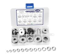 YWMJZEU Assortiment de 135 Rondelles, Rondelles Filetées,