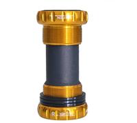YWMJZEU Boîtier de Pédalier Fileté Boîtier de Vélo Axe 24 Mm Roulements Scellés INOX Corps Creux Allégé pour Route Chemins Mixtes Pratique Sportive Régulière