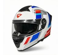 YWMJZEU Casque Motocyclette Intégral Sportif Casque avec Double Visière Ventilé pour Motards, Route, L
