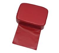 YWMJZEU Coussin Rehausseur Siège Enfant Mousse Épaisse PU Lavable Matelassé Sécurité surélévation Chaise Coiffure Adapté pour Enfants Équipement Salon Coiffur, Rouge