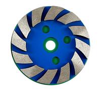 YWMJZEU Disque de Meulage Meule de Rectification Plateau de Ponçage Outil de Surfaçage Conçu pour une Grande Durabilité Approprié pour la Rénovation des Sols, Bleu