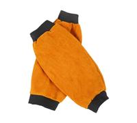 YWMJZEU Ensemble de 2 Manchons de Soudage En Cuir PU pour Activités Extérieures, Jaune
