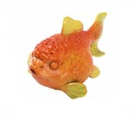 YWMJZEU Figurine En Laiton Métallique Statuette Bureau Compact Décoration pour Collectionneurs, Goldfish