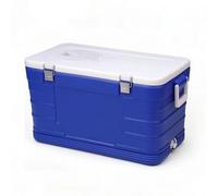 YWMJZEU Glacière avec Trappe D'accès Gran Capacité Glacière avec Bouchon Vidange Facile à Transporter pour Pêcheurs, Camping, Moderne Et Simple, sans Roues